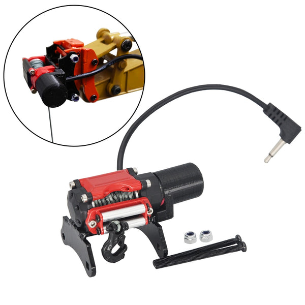 Produktbild von Manueller Schnellspanner-Eimerwechsler Für Huina RC-Bagger – Edelstahl + PLA, Passend Für 26-30 Pitch Eimer (350/550/560/580/592/593/594/1580)