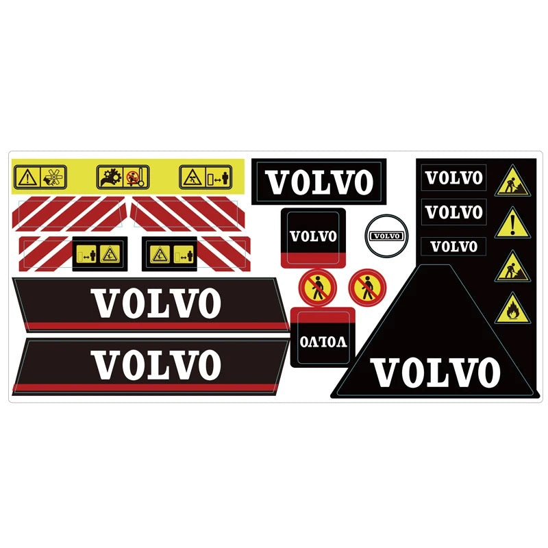 Volvo sticker for Huina 1573/1582 – Heavy Duty RC