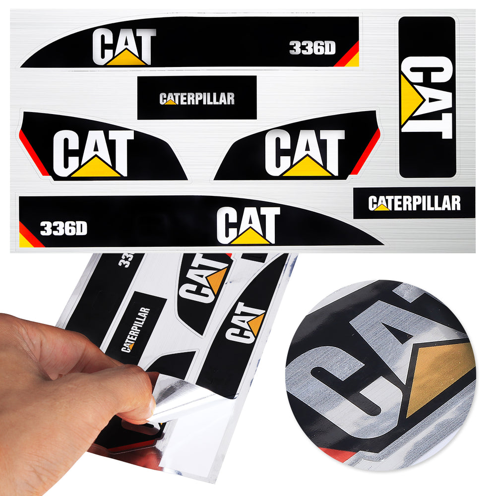 CAT 336D sticker for Huina 1580 – Heavy Duty RC