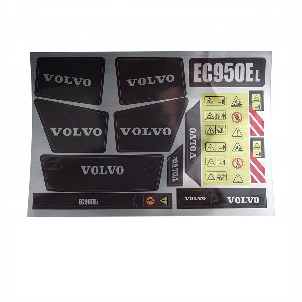 Volvo Service Sticker Volvo EC590El sticker for Huina 1593/1594 – Heavy Duty RC