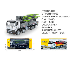 Huina 1709 Static Concrete Pump Truck