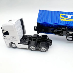 Huina 1732 Static Semi-alloy container truck