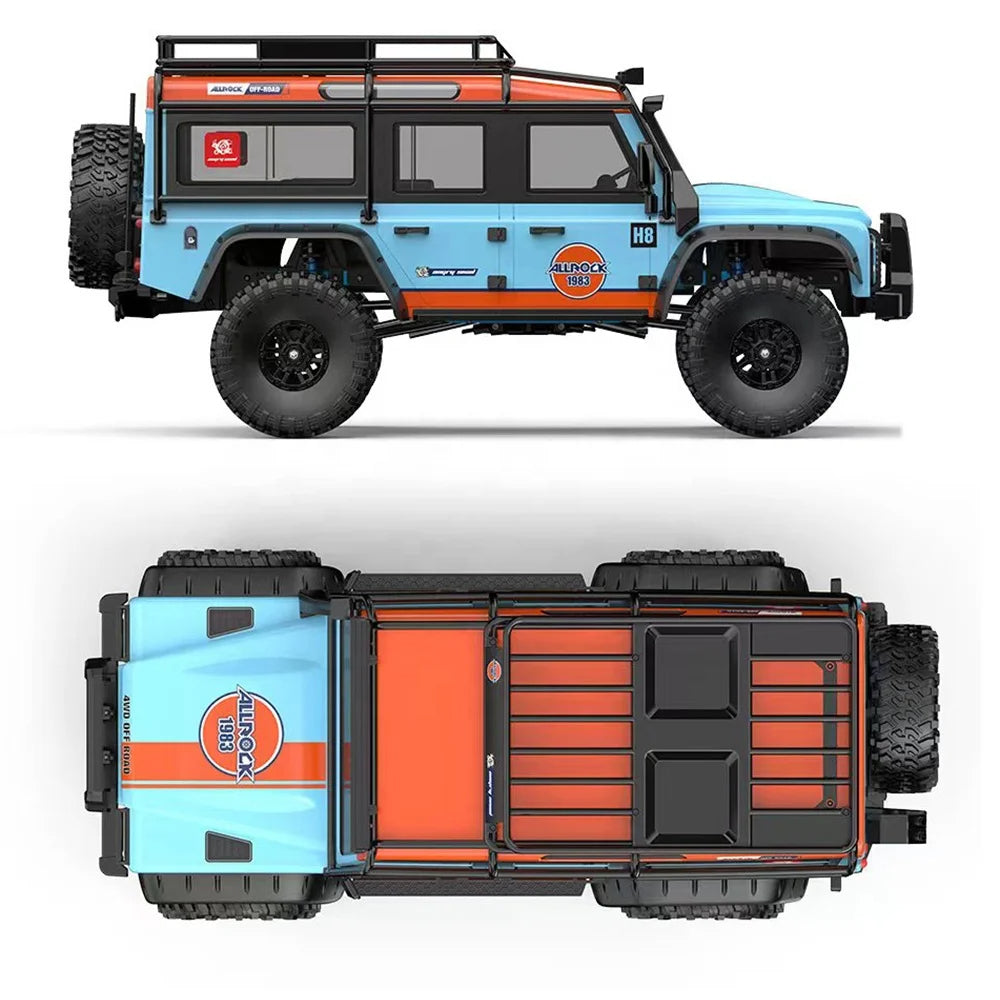 8 Wheel Ruged Rover MJX H8H RC Land Rover Defender Car – Heavy Duty RC