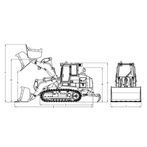 Kabolite 963 RC Hydraulic Crawler Loader