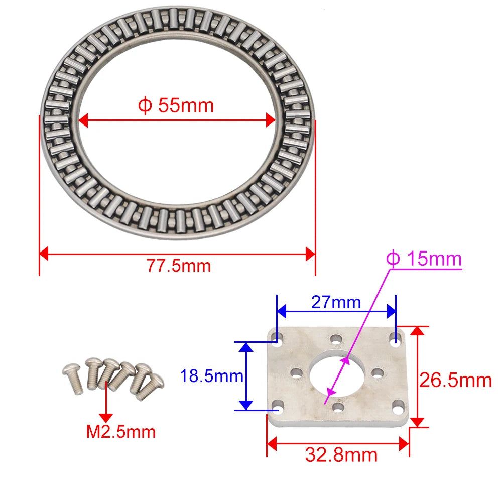 Upgraded Slewing Ring for the Double E EC160E/E111