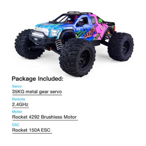 ZD Racing MX-07 RC MONSTER TRUCK – Heavy Duty RC ZD Racing MX-07 RC MONSTER TRUCK – Heavy Duty RC