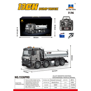 HUINA 1536 PRO RC Dump Truck