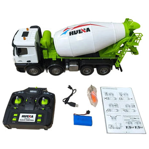 HUINA 1537 RC Mixer Truck (2026 Model) – Heavy Duty RC