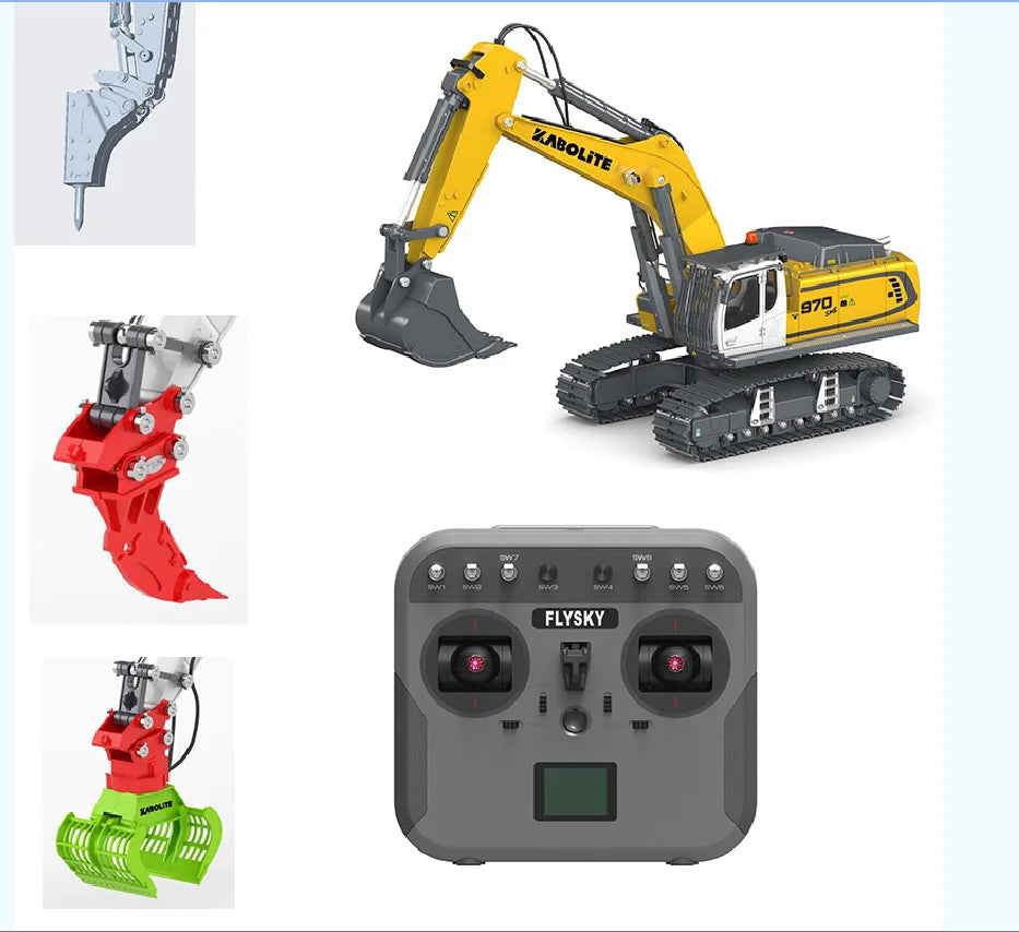 Kabolite K5901 100s RC Excavator (2025 Model)