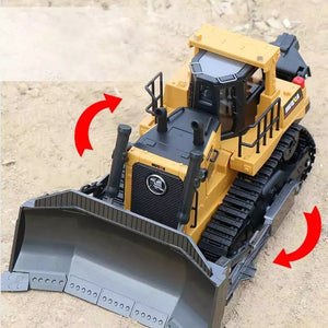 Remote control bulldozer toy