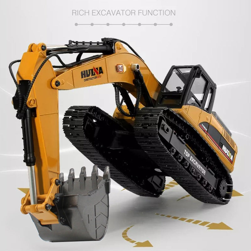 Huina 1580 RC Excavator V4 (2024 Model) – Heavy Duty RC