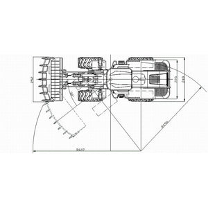 JDM 870K RC Hydraulic Wheel loader