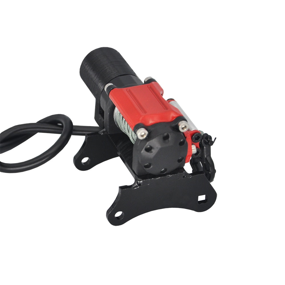 Cable Winch With Metal Quick Hitch Bucket Changer for Huina 1550 / 1580/ 1592/ 1593/ 1594