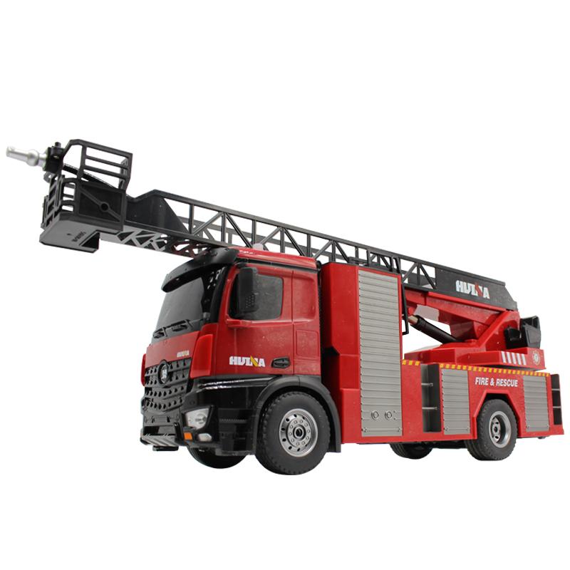 Modern Toys - 3759 - Camion de pompiers à piles en étain Modern Toys - 3759 - Camion de pompiers à piles en étain