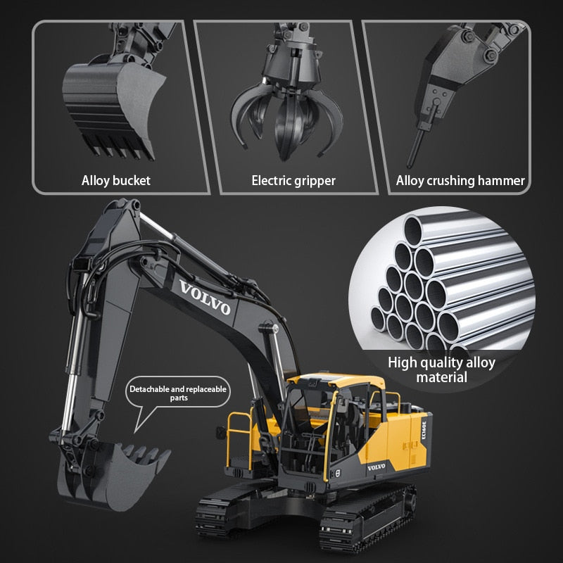 DOUBLE E VOLVO E598-003 RC Excavator (2026 Model)