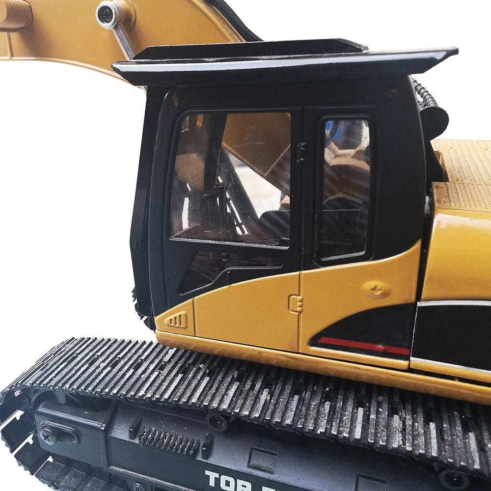 Upgrade Huina 1550 1580 Cab Metallschutzabdeckung für 1/14 RC Bagger LKW Lader Teile