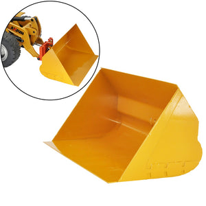 Metal Flat Grading Bucket with Quick Hitch Connector for Huina 1583