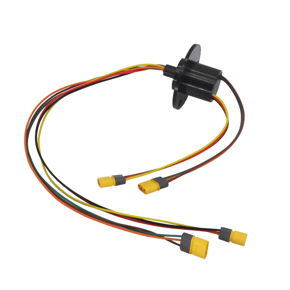 6CH Slip Ring Infinite Rotation with Connector for Kabolite 336gc