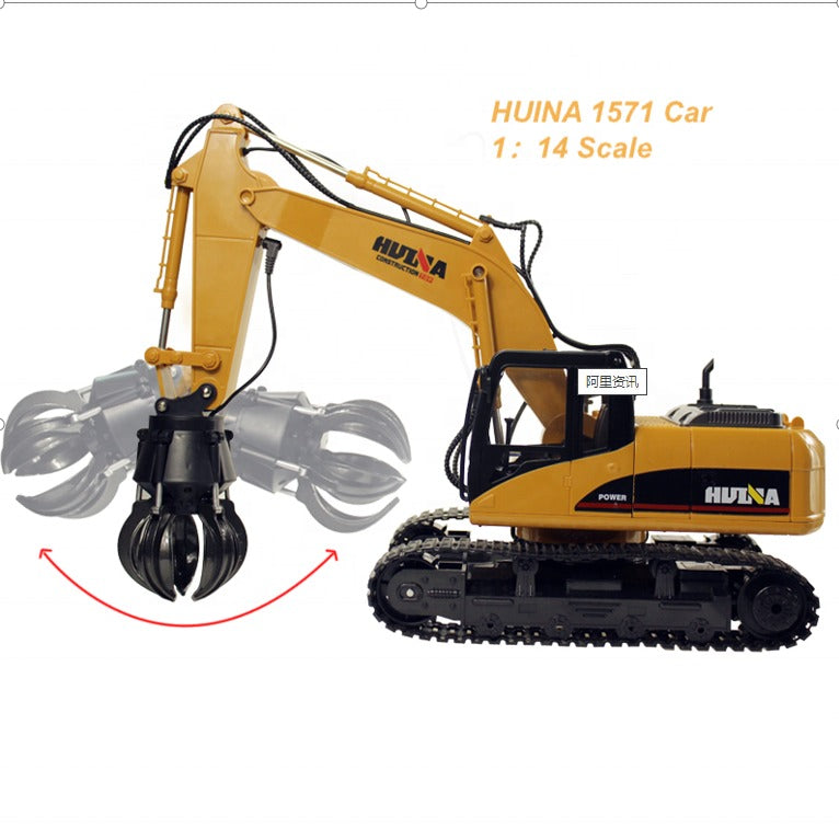 Huina 1571 RC Grab Excavator